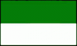 Flagge Schützenvereine (grün/weiß gestreift) 90 x 150 cm