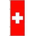 Flagge Schweiz 400 x 150 cm Marinflag