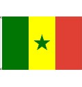 Flagge Senegal 90 x 150 cm