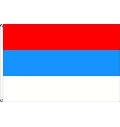 Flagge Serbien 90 x 150 cm