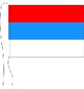 Tischflagge Serbien 15 x 25 cm