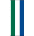 Flagge Sierra Leone 300 x 120 cm