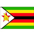 Flagge Simbabwe 90 x 150 cm