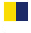 Flagge Signal K 20 x 24 cm