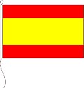 Tischflagge Spanien ohne Wappen - Handelsflagge 10 x 15 cm