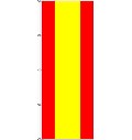 Flagge Spanien ohne Wappen Handelsflagge 600x150 cm