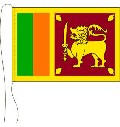 Tischflagge Sri Lanka 15 x 25 cm