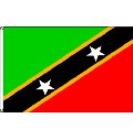 Flagge St. Christopher + Nevis 90 x 150 cm