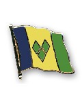Anstecknadel St. Vincent + Grenadines (VE 5 Stück) 2,0 cm