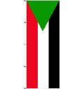 Flagge Sudan 500 x 150 cm