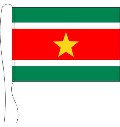 Tischflagge Surinam 15 x 25 cm