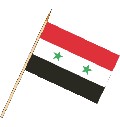 Tischflagge Syrien (VE 10 Stück) 30 x 45 cm
