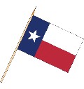 Tischflagge Texas 30 x 45 cm