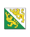 Flagge Thurgau (Schweiz) 90 x 90 cm