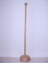 Tischflaggenständer hell  1-fach 30 cm