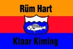 Flagge Rüm Hart Klaar Kimming 30 x 45 cm Marinflag
