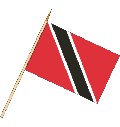 Stockflagge Trinidad + Tobago ( VE 10 Stück ) 30 x 45 cm