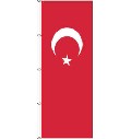 Flagge Türkei 200 x 80 cm