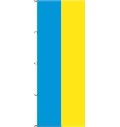 Flagge Ukraine 400 x 150 cm