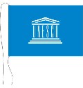 Tischflagge UNESCO 15 x 25 cm