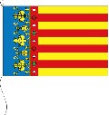 Flagge Valencia (Region) 150 x 250 cm