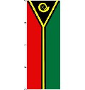 Flagge Vanuatu 400 x 150 cm