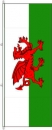 Flagge Wales 500 x 150 cm