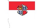 Flagge Wörth am Main 30 x 45 cm