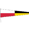 Flagge Signal 9  20 x 24 cm