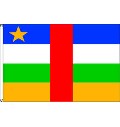Flagge Zentralafrikanische Republik 90 x 150 cm