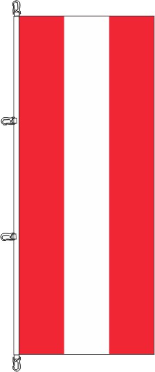 Österreich - Hochformatflagge