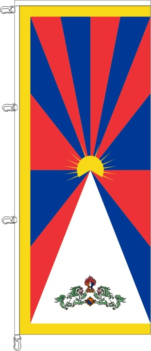 Tibet - Auslegerflagge