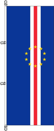 Kap Verde - Hochformatflagge
