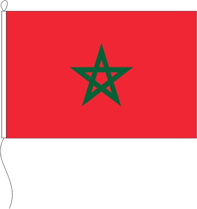 Marokko - Querformatflagge