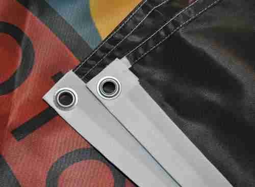 Irland mit Wappen - Querformatflagge