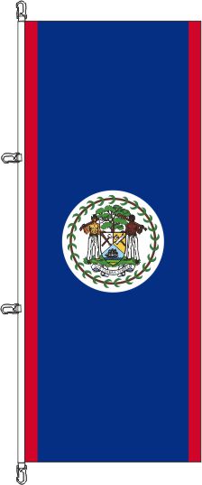 Belize - Hochformatflagge