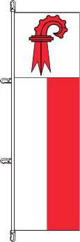 Basel - Land (Schweiz) - Hochformatflagge