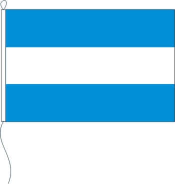 Argentinien ohne Wappen - Querformatflagge