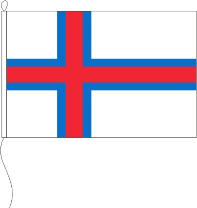 Färöer Inseln - Querformatflagge