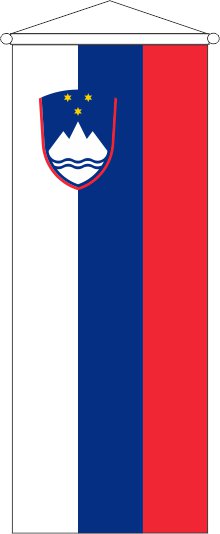 Slowenien - Bannerfahne