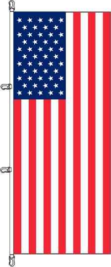USA - Hochformatflagge