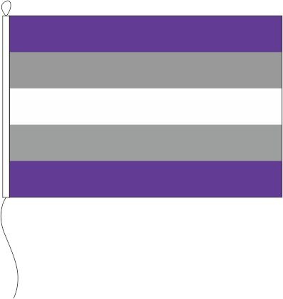 Greysexuelle Pride - Querformatflagge
