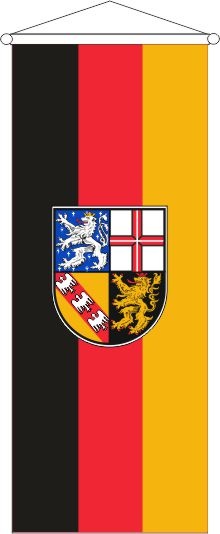 Saarland - Bannerfahne