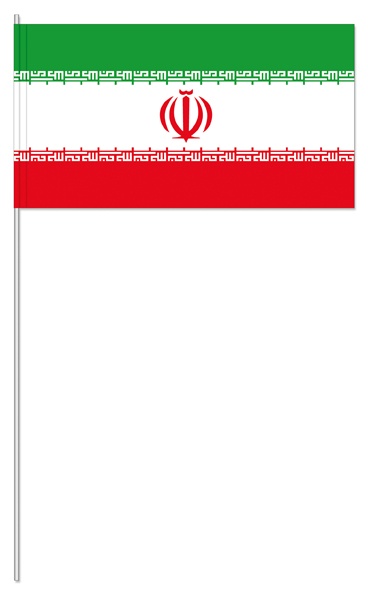 Iran (1 VE = 50 Stück) - Papierfahnen