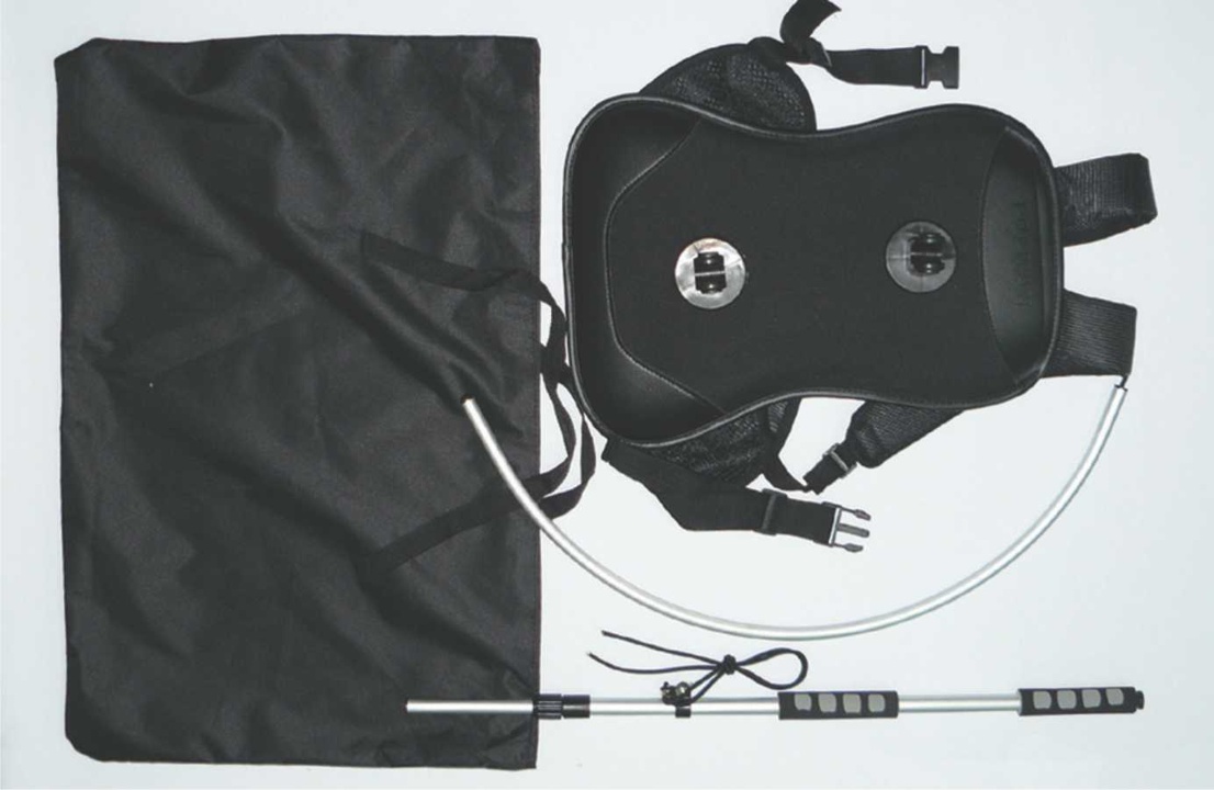 Logo Rucksack-Fahne, Modell CLEVER