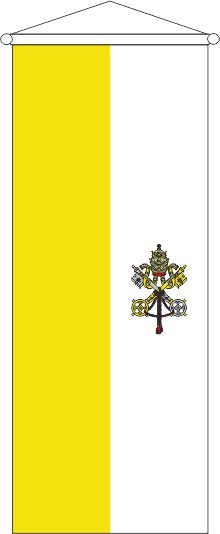 Vatikan - Bannerfahne