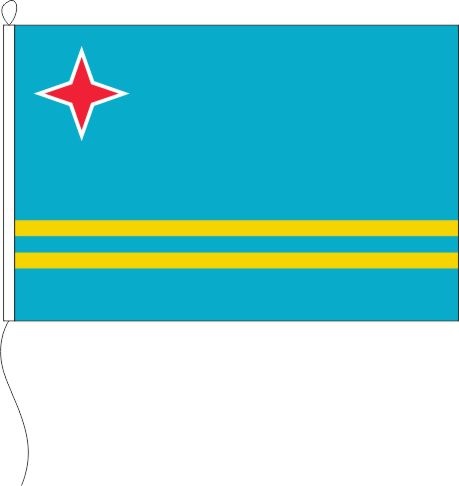 Aruba 150 x 100 cm - Schnäppchen - Querformatflagge