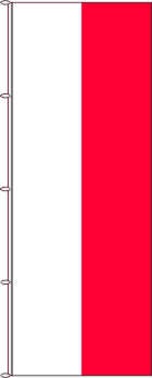 Thüringen ohne Wappen - Hochformatflagge