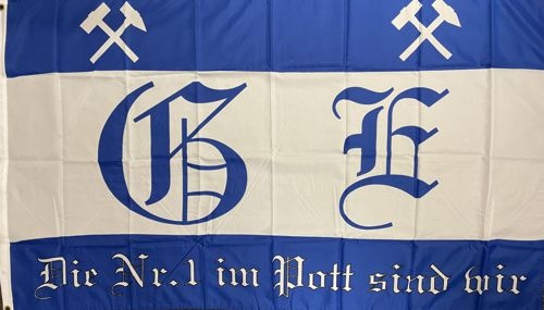 Gelsenkirchen Nr. 1 im Pott sind wir - preiswerte Alternative 150 x 90 cm - Q