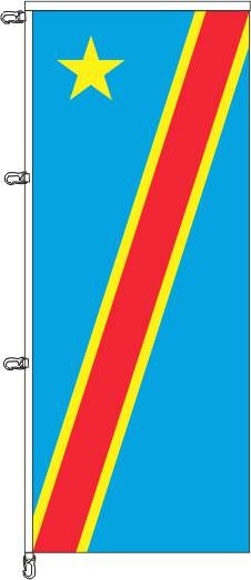 Kongo (Demokr. Republik, Kinshasa) - Auslegerflagge
